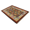 Handmade Vegetable Kilim 4' 0" x 5' 11" (ft) - No. P34932