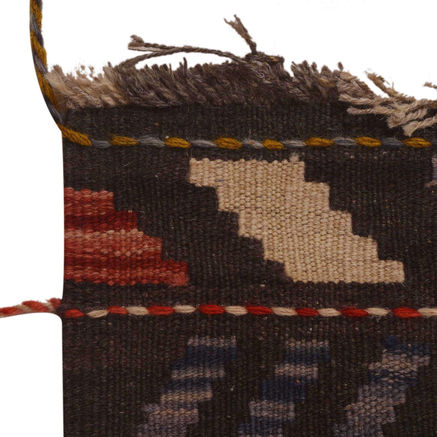 Handmade Vegetable Kilim 6' 9" x 9' 8" (ft) - No. P34955