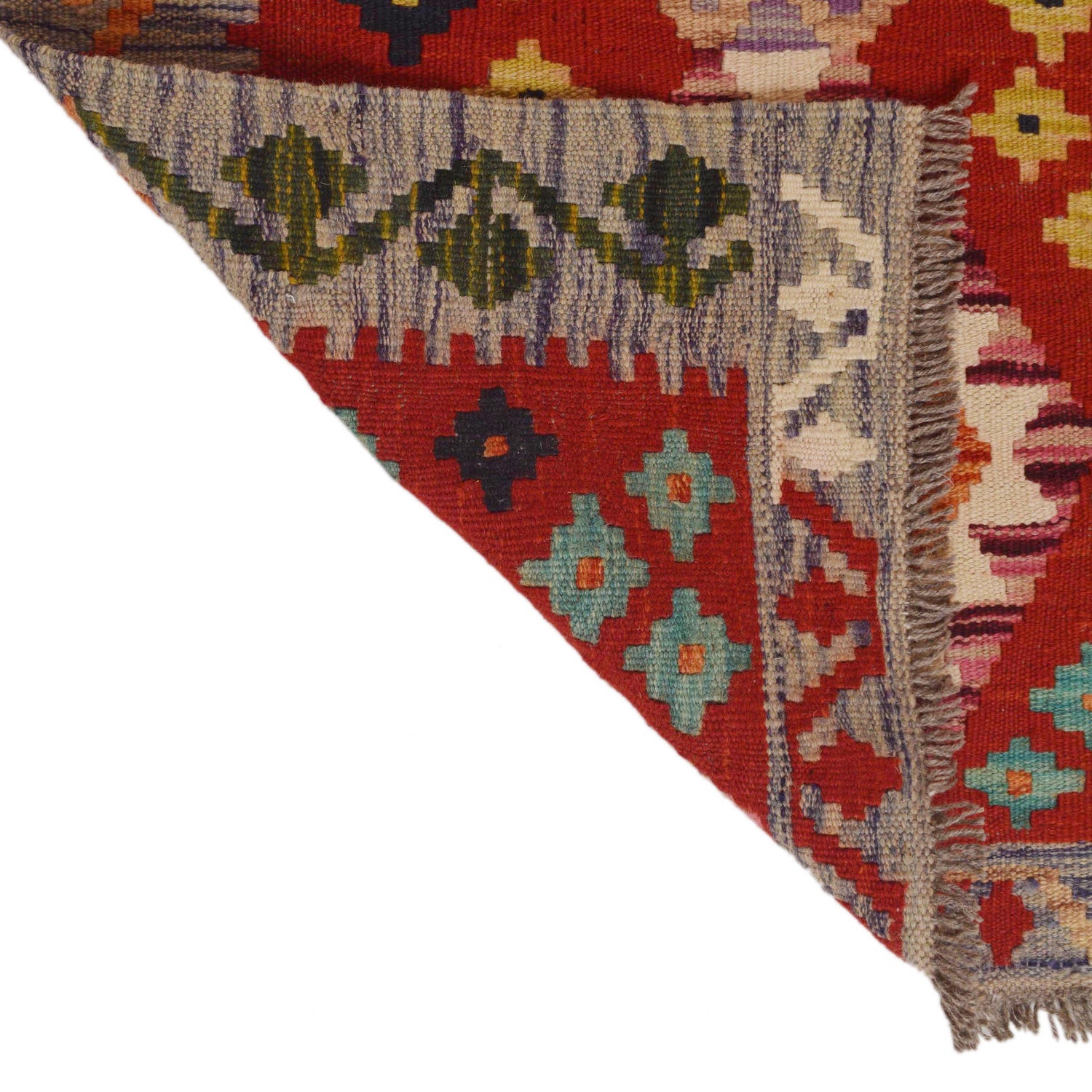 Vegetable Kilim Runner 2' 6" x 22' 0" (ft) - No. P34956