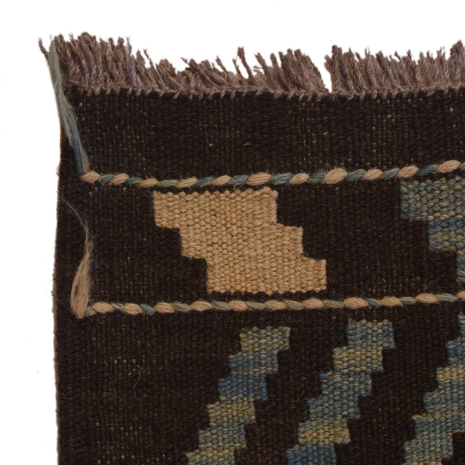 Handmade Vegetable Kilim 5' 11" x 8' 5" (ft) - No. P34959