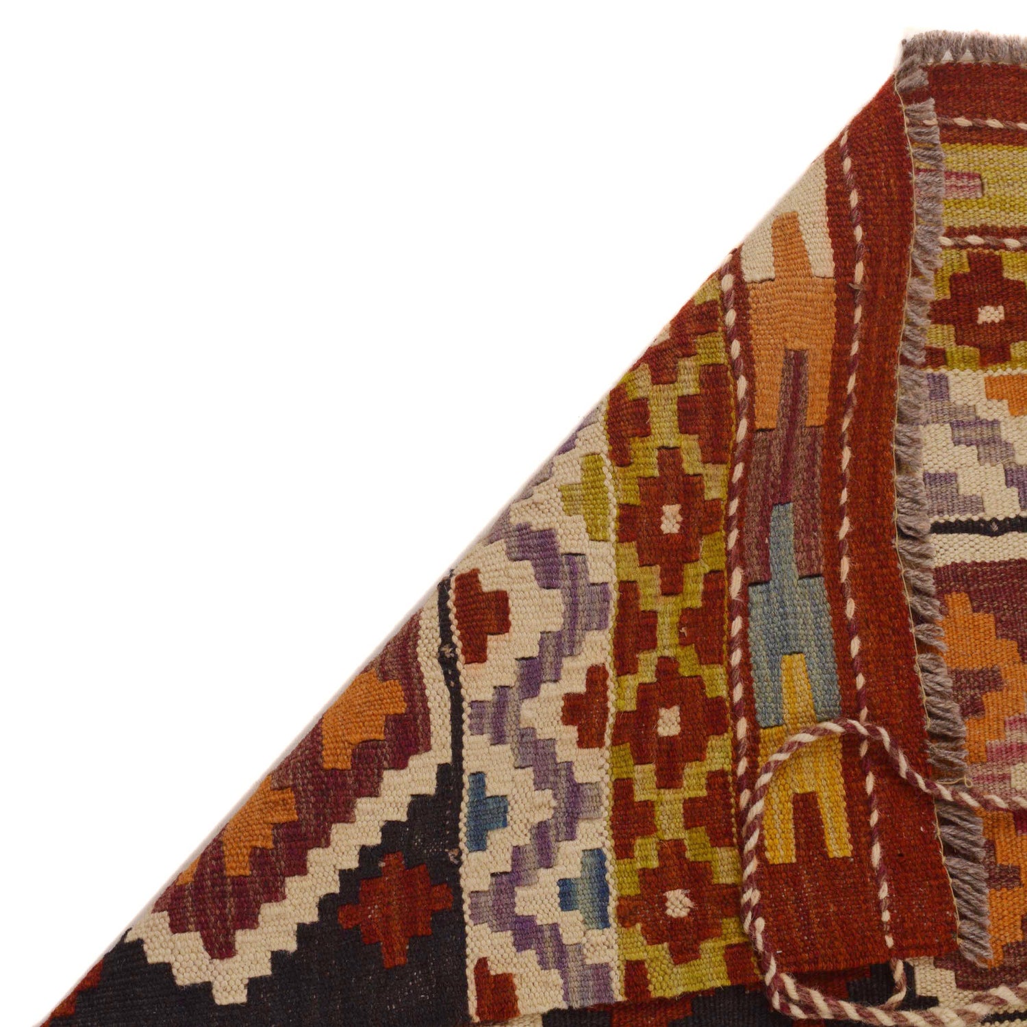 Handmade Vegetable Kilim 4' 11 x 7' 0 (ft) - No. P34967