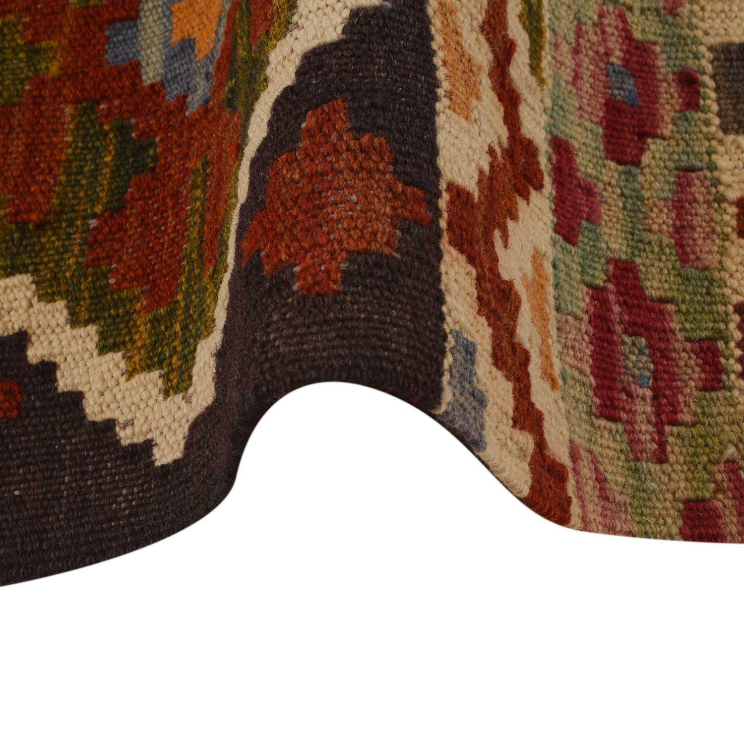 Handmade Vegetable Kilim 4' 11 x 7' 0 (ft) - No. P34967