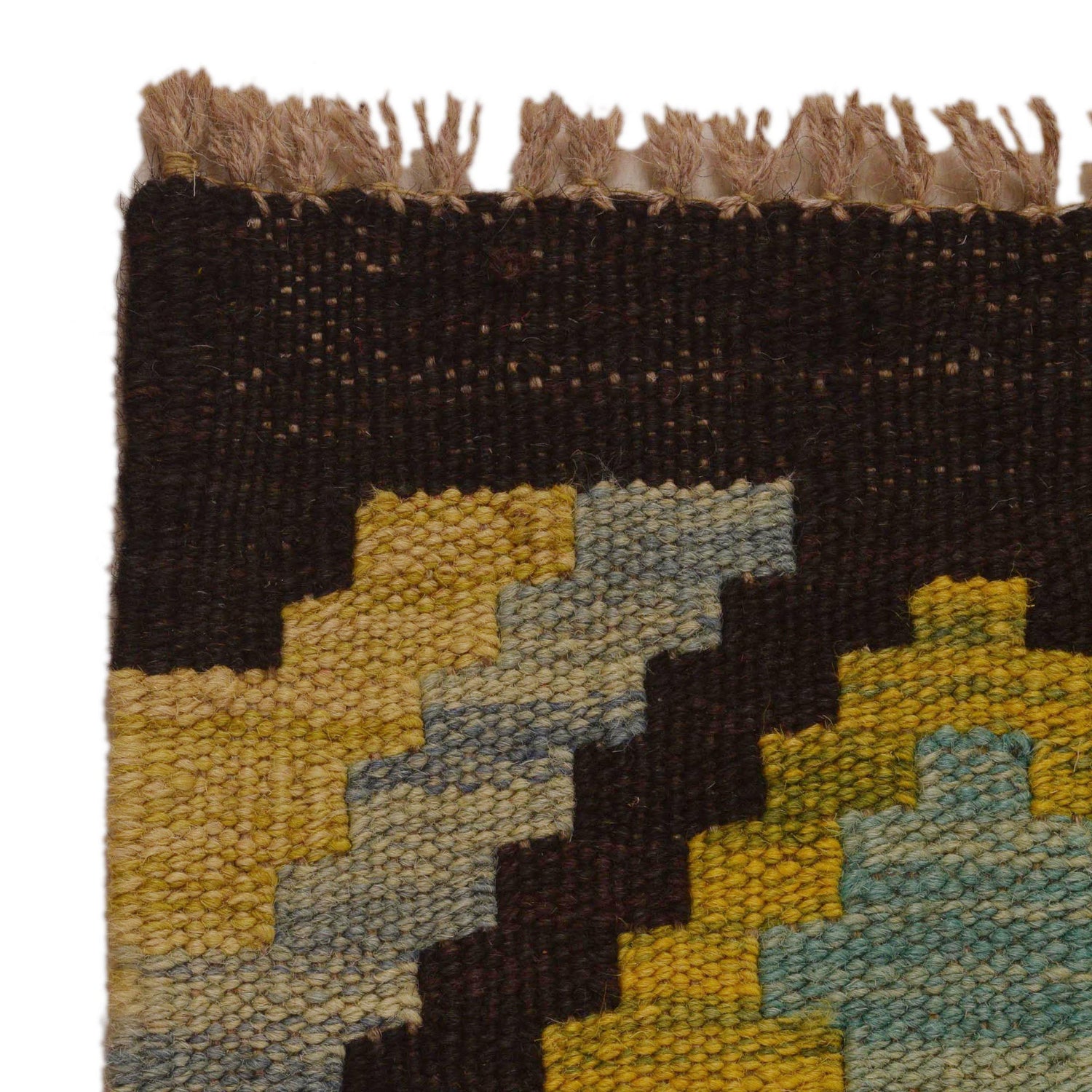 Handmade Vegetable Kilim 3' 6"  x 4' 9" (ft) - No. P34969