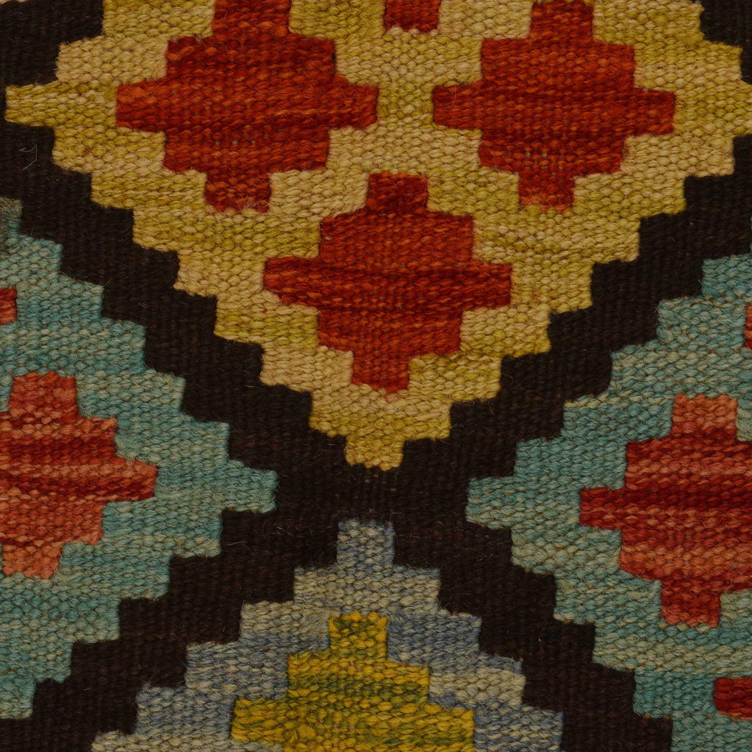 Handmade Vegetable Kilim 3' 6"  x 4' 9" (ft) - No. P34969
