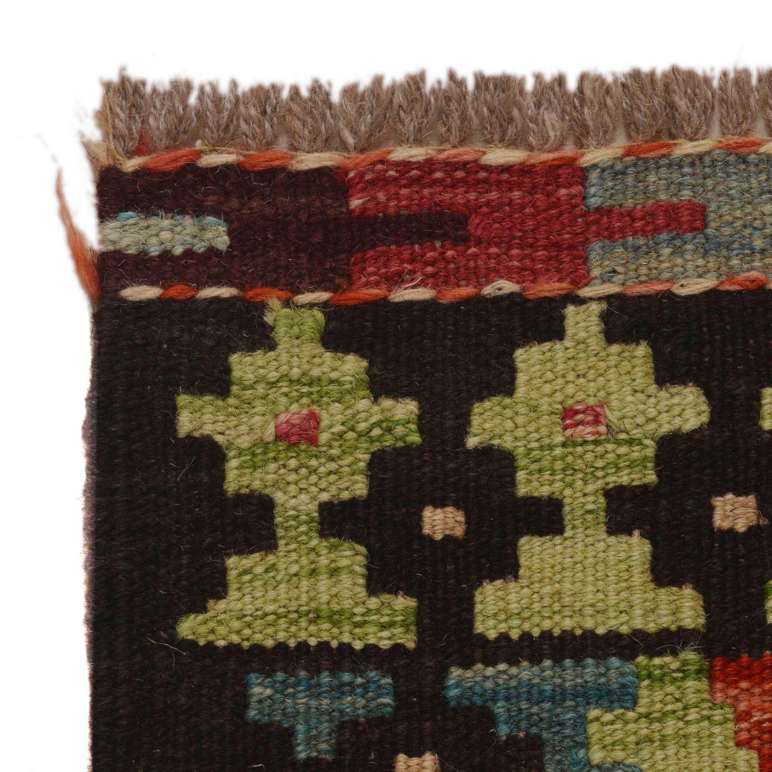 Vegetable Kilim Runner 1' 9" x 8' 0" (ft) - No. P34971