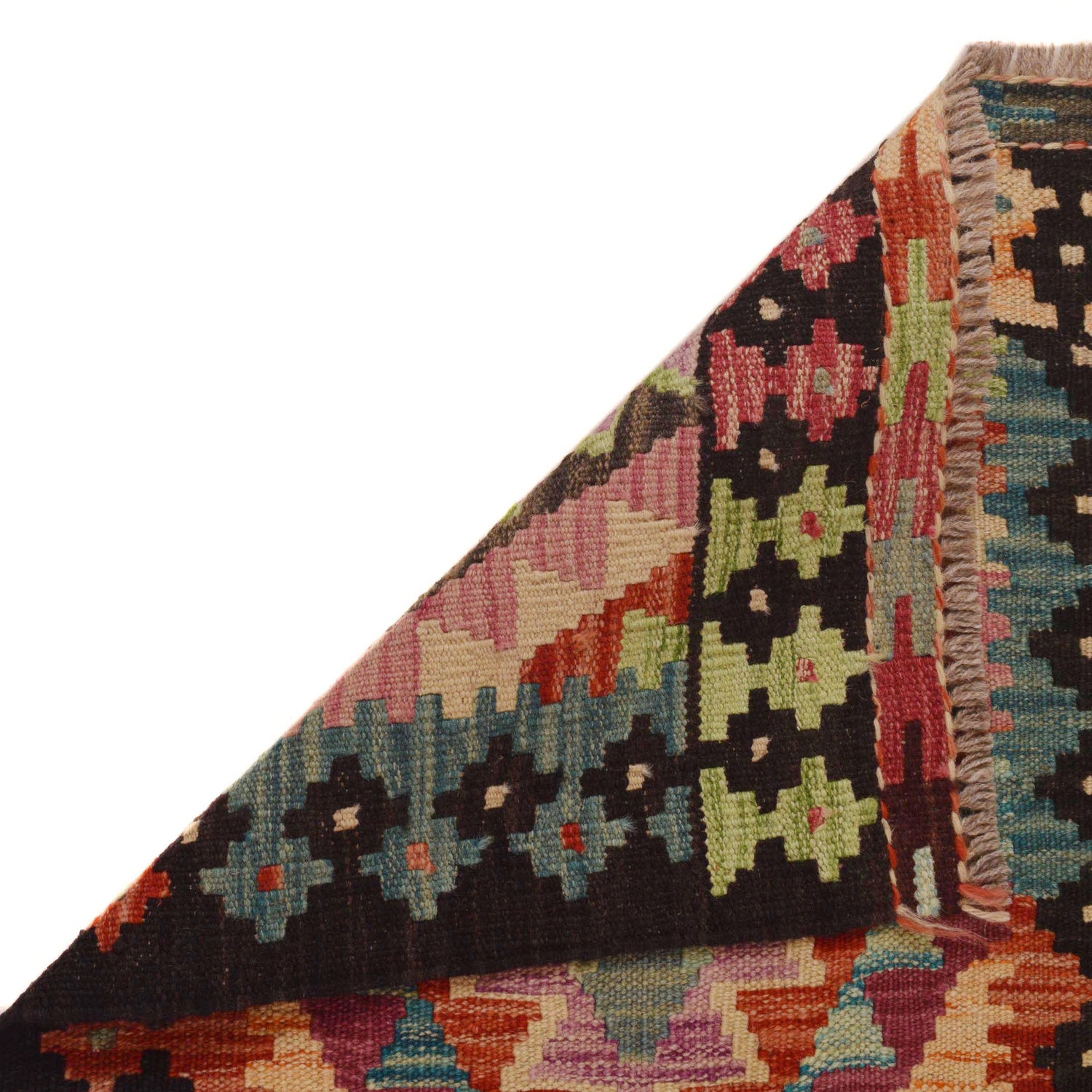 Vegetable Kilim Runner 1' 9" x 8' 0" (ft) - No. P34971
