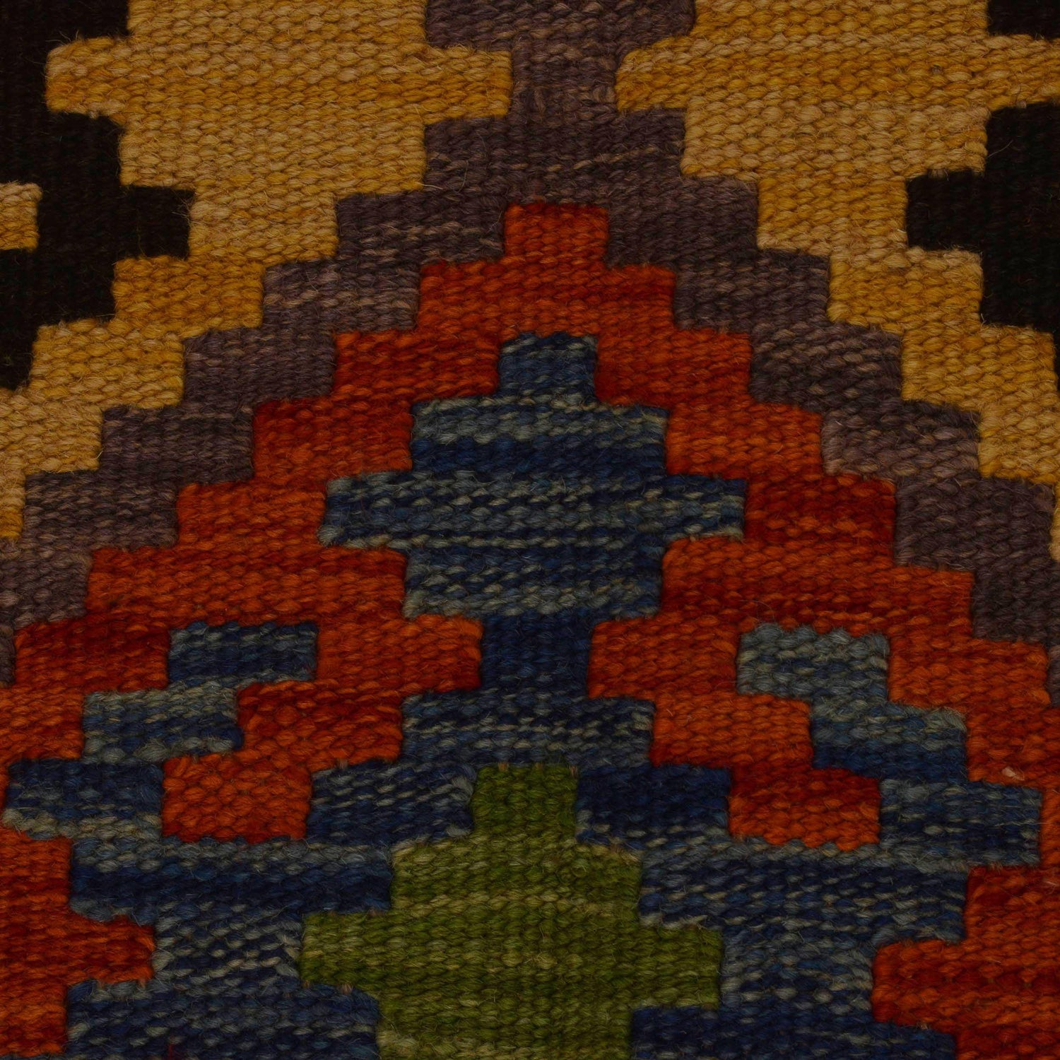 Handmade Vegetable Kilim 3' 5"  x 5' 1" (ft) - No. P34975