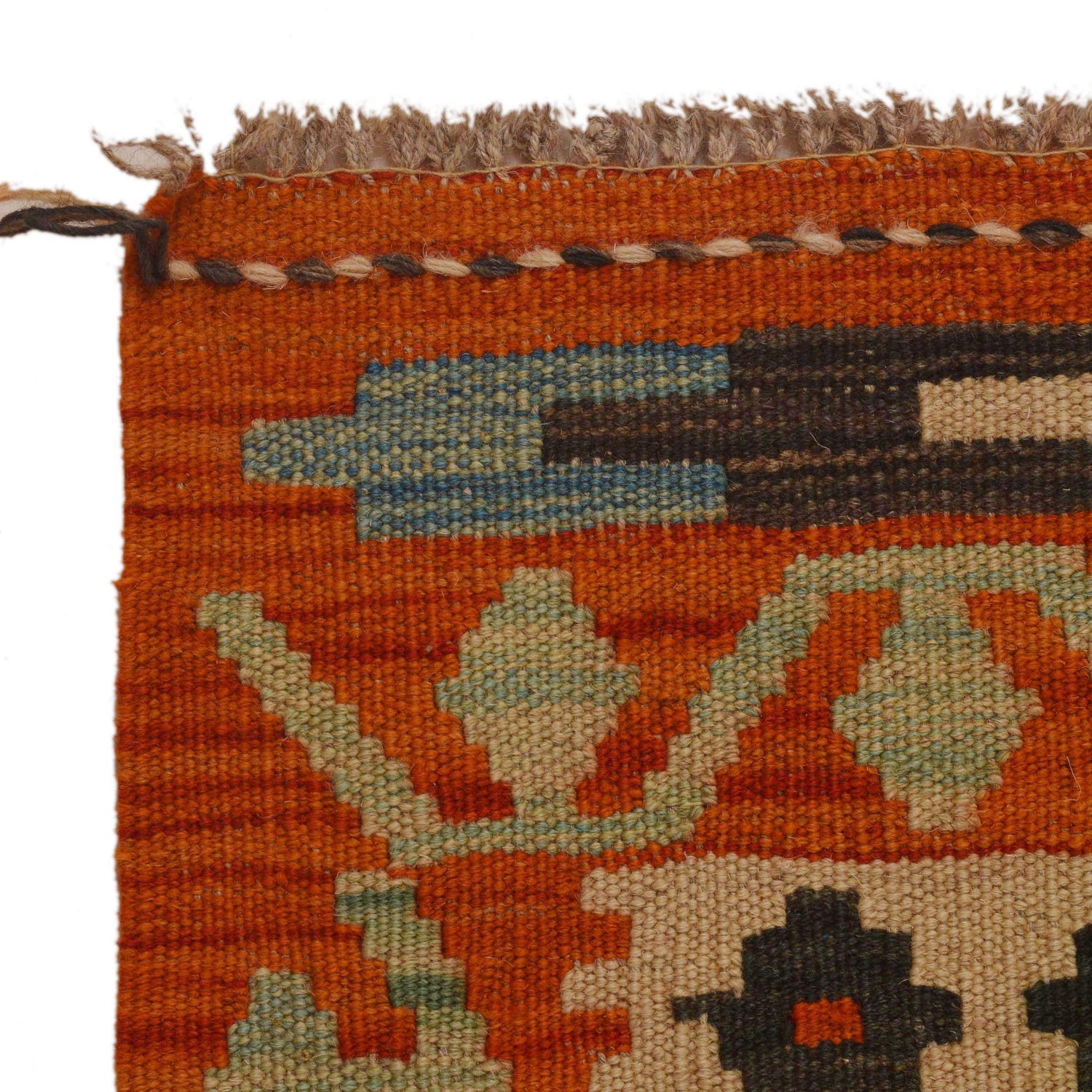 Handmade Vegetable Kilim 5' 9" x 8' 3" (ft) - No. P34978