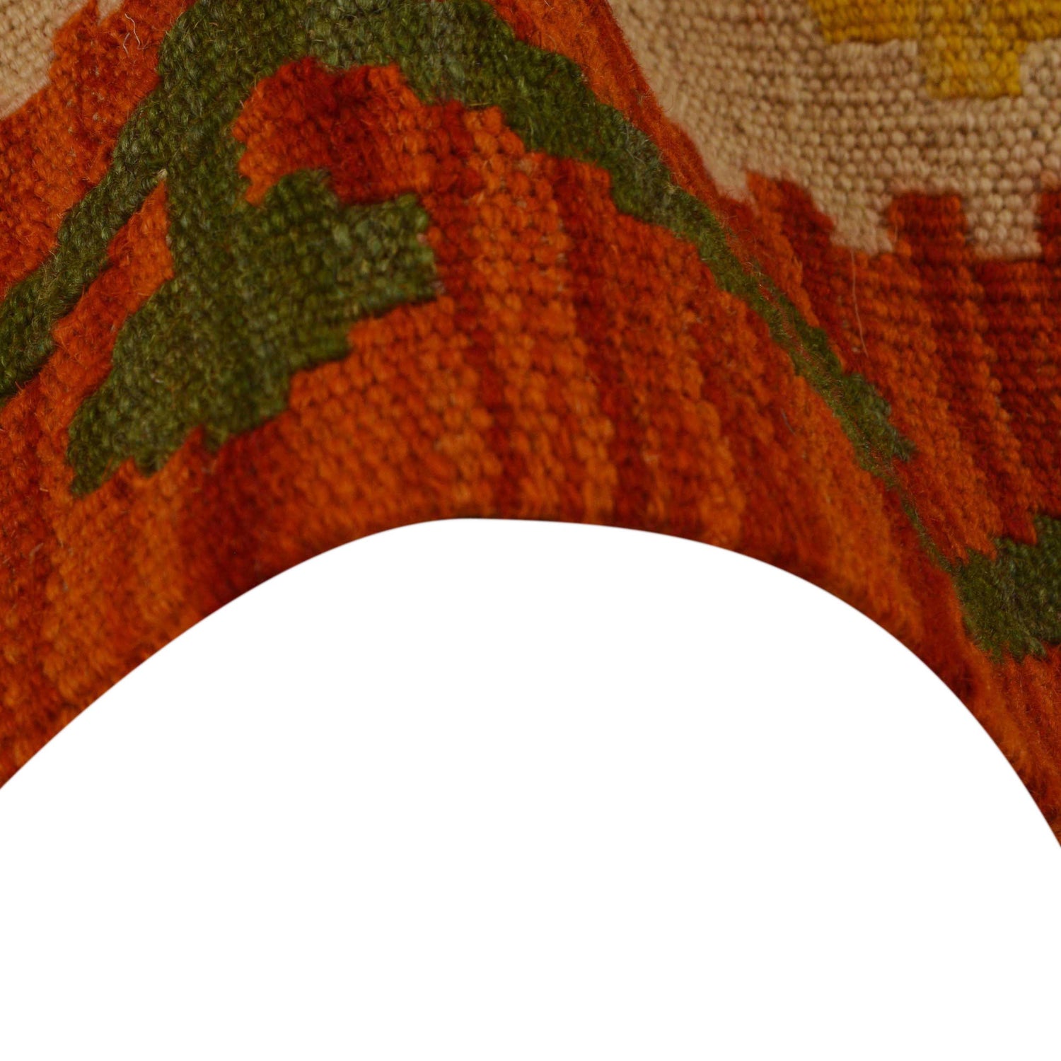 Handmade Vegetable Kilim 5' 9" x 8' 3" (ft) - No. P34978