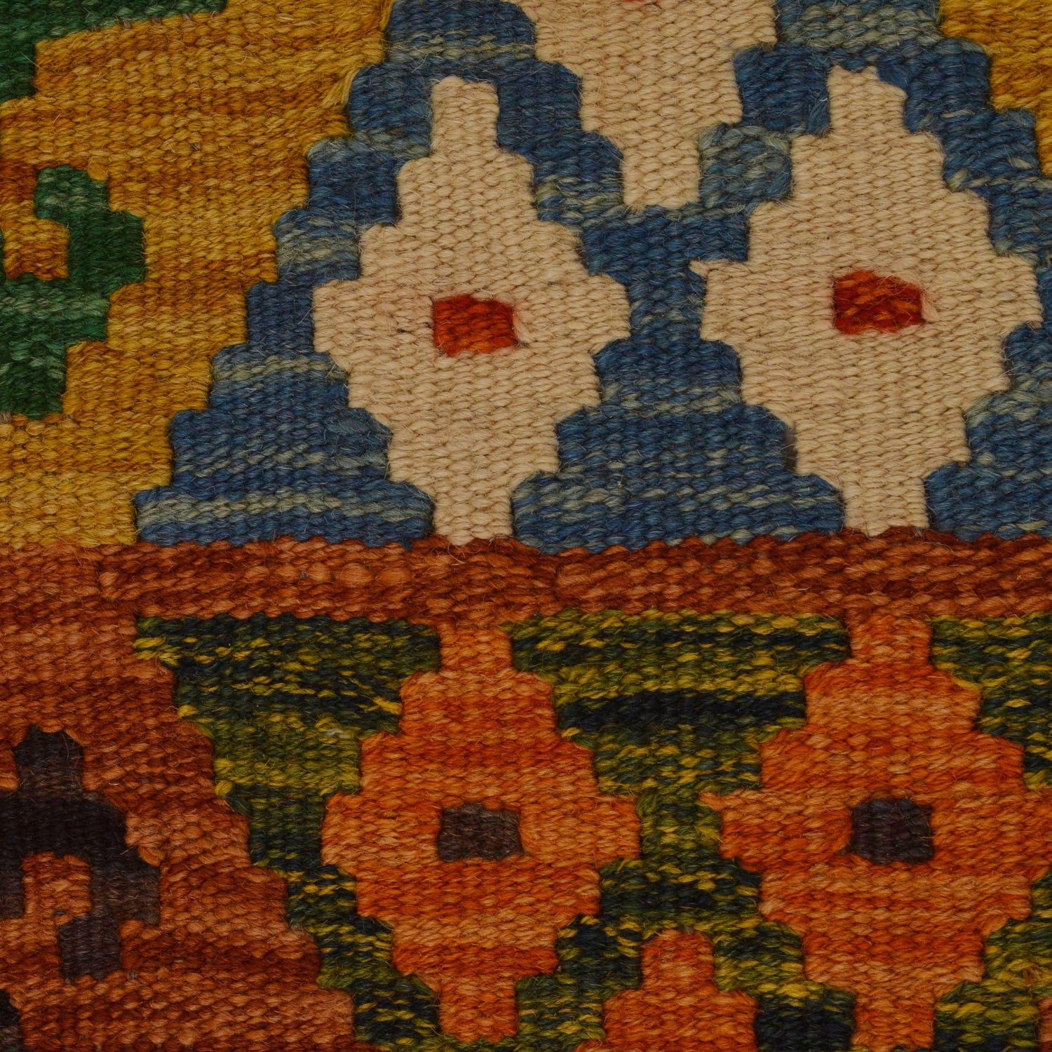 Handmade Vegetable Kilim 6' 0" x 8' 2" (ft) - No. P34983