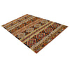 Handmade Vegetable Kilim 4' 10 x 7' 6 (ft) - No. P34988