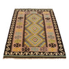 Handmade Vegetable Kilim 3' 3"  x 4' 10" (ft) - No. P34990