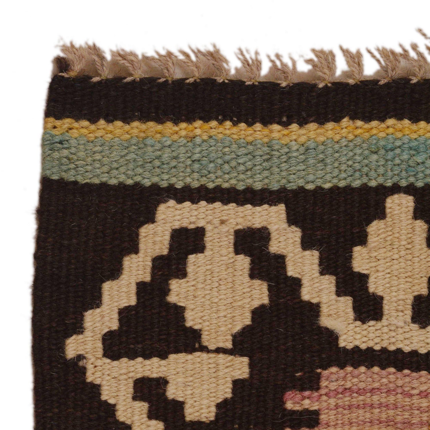 Handmade Vegetable Kilim 3' 3"  x 4' 10" (ft) - No. P34990