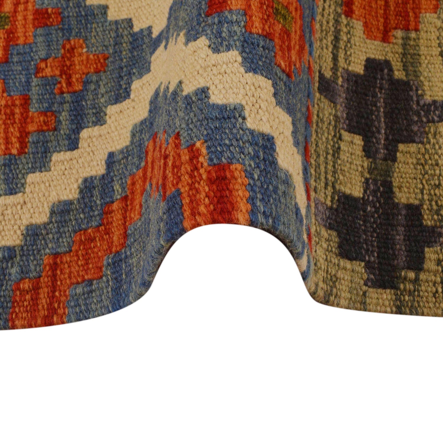 Vegetable Kelim Runner 2' 3" x 6' 5" (ft)- No. P34992