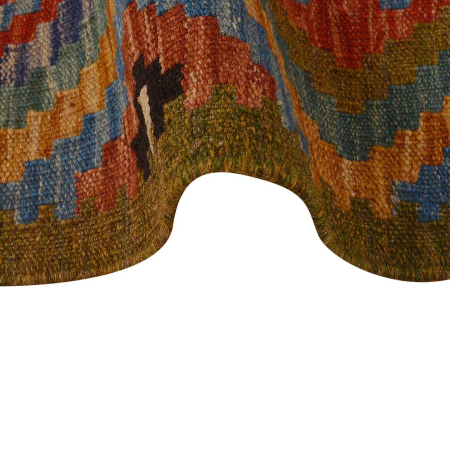 Vegetable Kelim Runner 2' 0" x 9' 7" (ft) - No. P34998