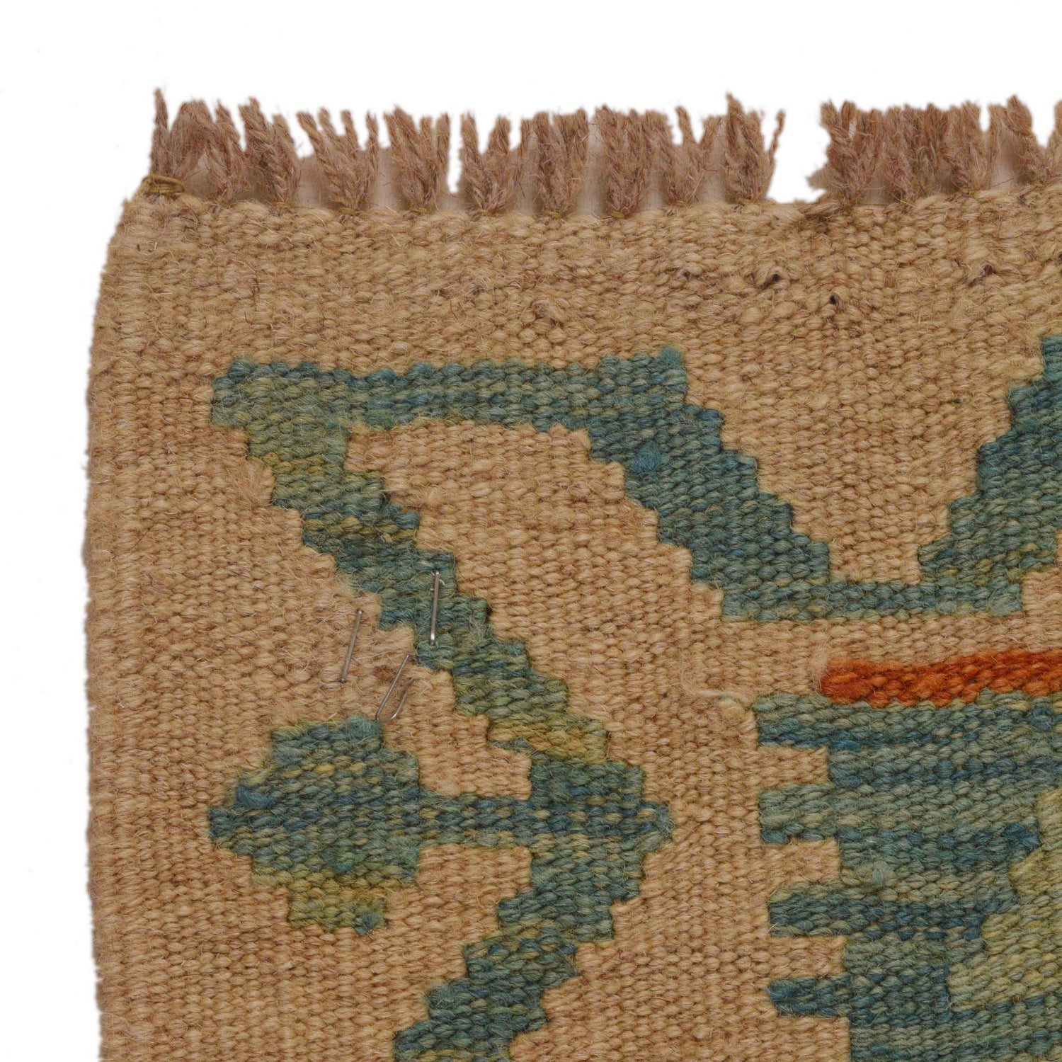 Handmade Vegetable Kelim 3' 3"  x 4' 11" (ft) - No. P34999