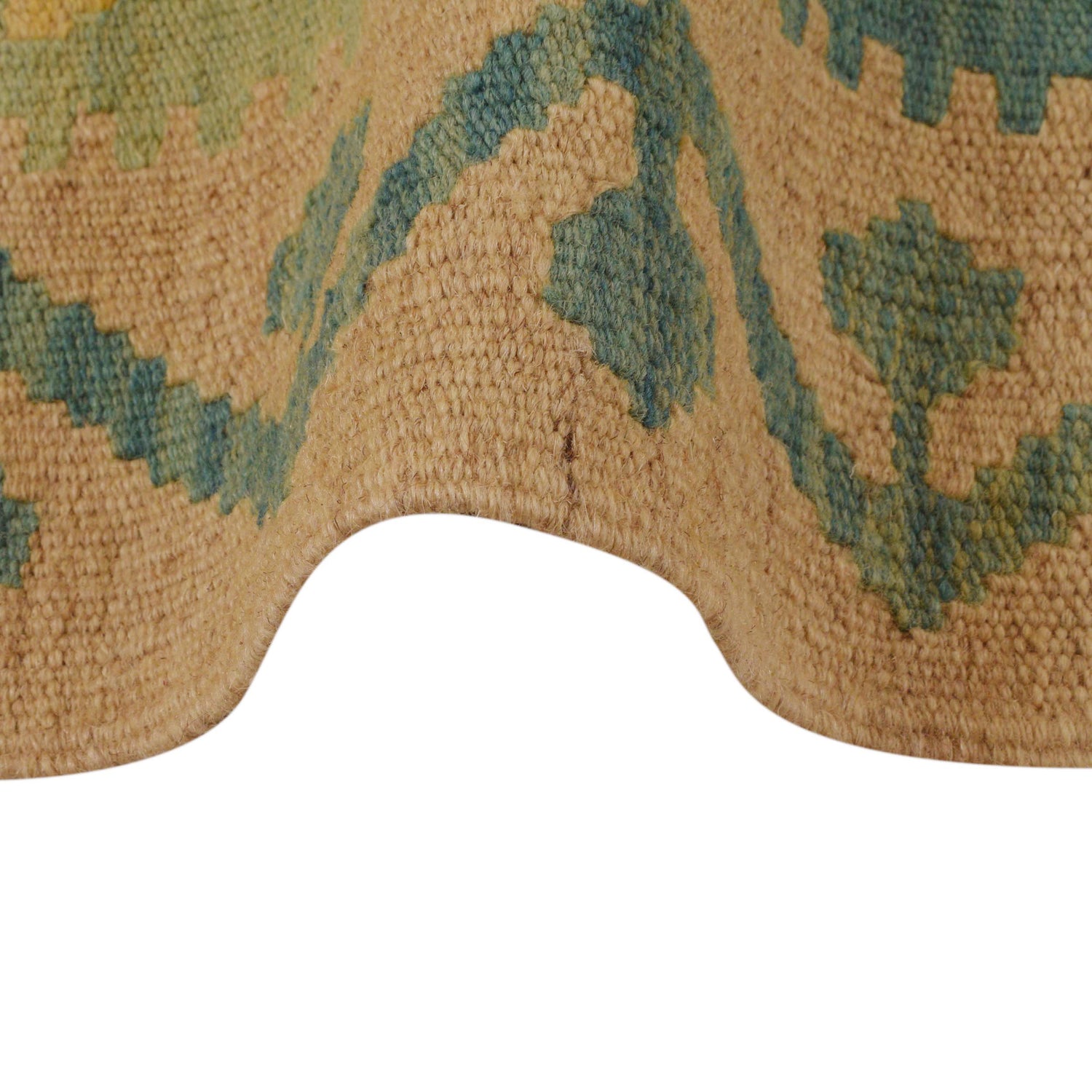 Handmade Vegetable Kelim 3' 3"  x 4' 11" (ft) - No. P34999