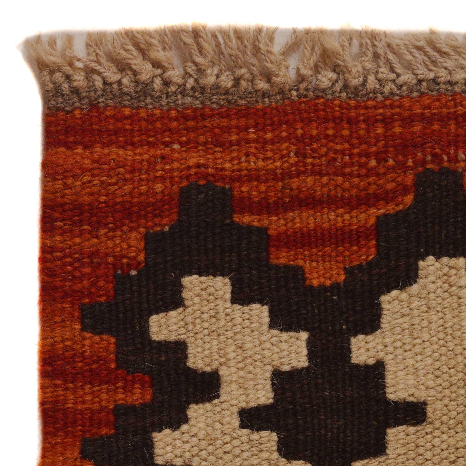 Handmade Vegetable Kelim 4' 6" x 6' 3" (ft) - No. P35003