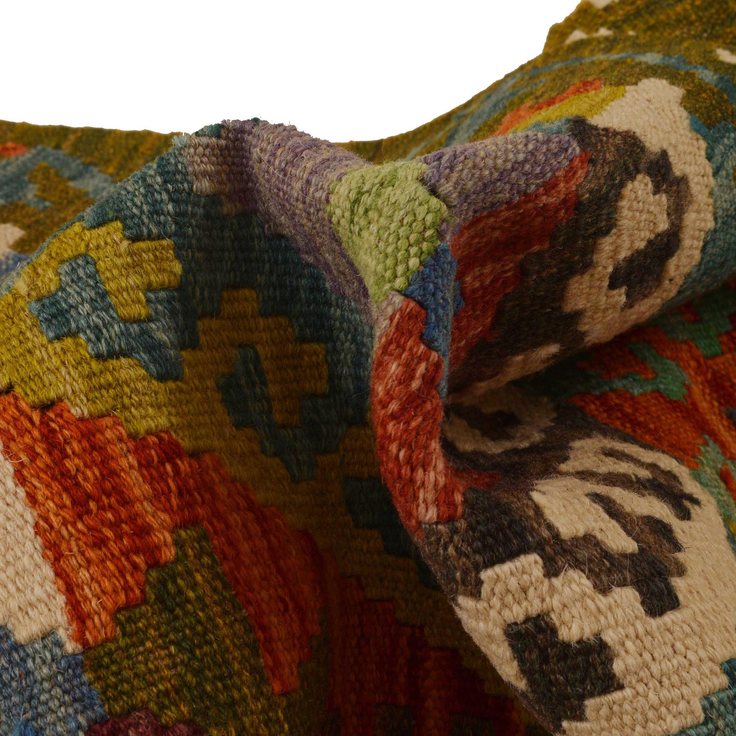 Vegetable Kelim Runner 1' 8" x 6' 8" (ft)- No. P35004