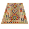 Handmade Vegetable Kilim 3' 3"  x 5' 5" (ft) - No. P35007