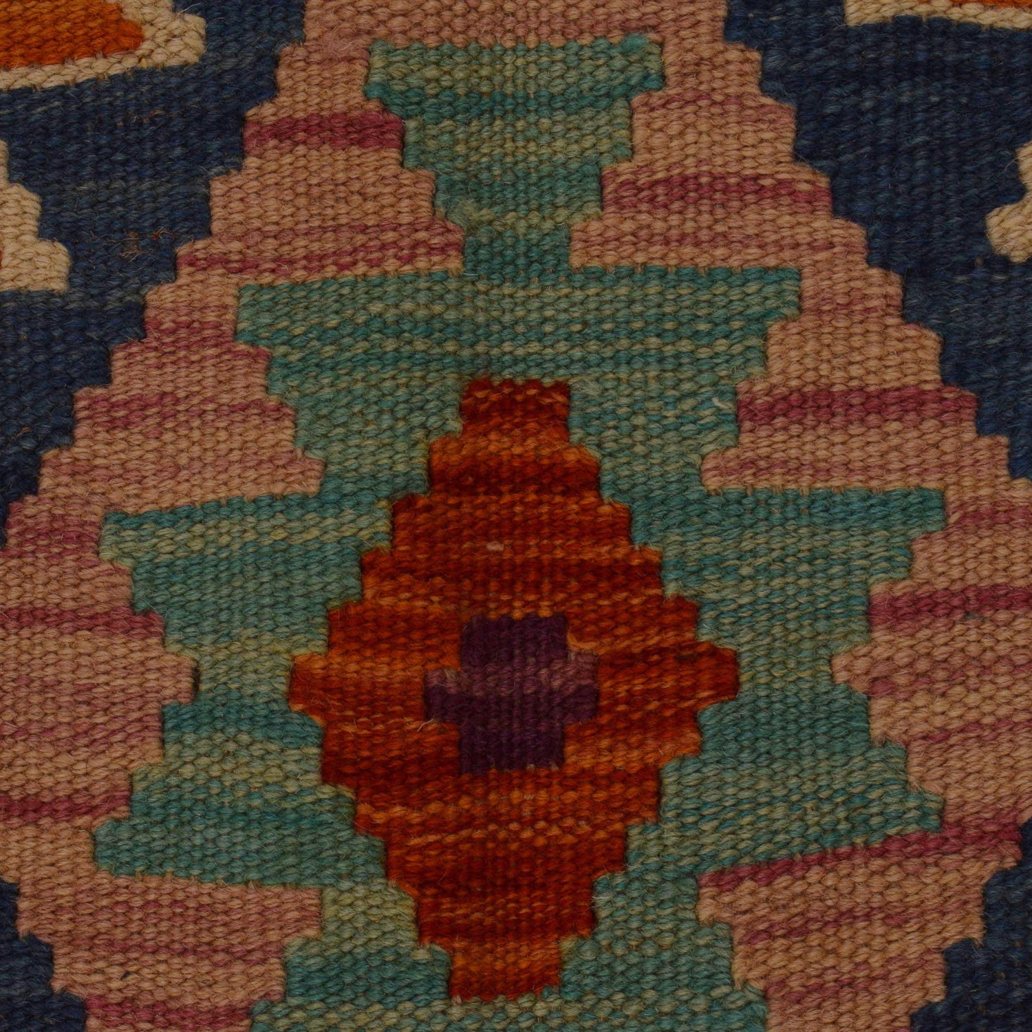Handmade Vegetable Kilim 3' 3"  x 5' 5" (ft) - No. P35007