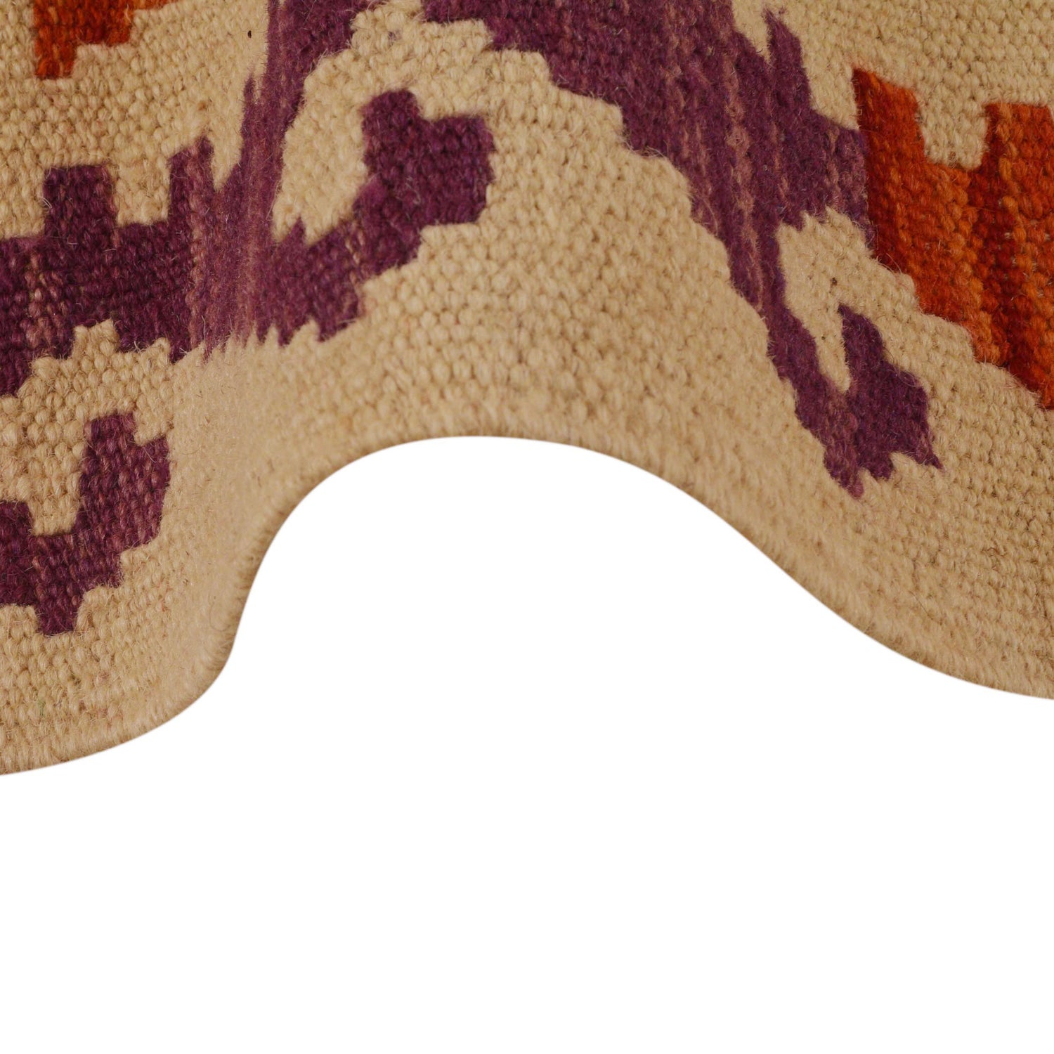 Handmade Vegetable Kilim 3' 3"  x 5' 5" (ft) - No. P35007