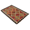 Handmade Vegetable Kilim 2' 9" x 4' 3" (ft) - No. P35011