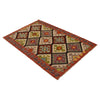 Handmade Vegetable Kilim 3' 2"  x 5' 1" (ft) - No. P35015