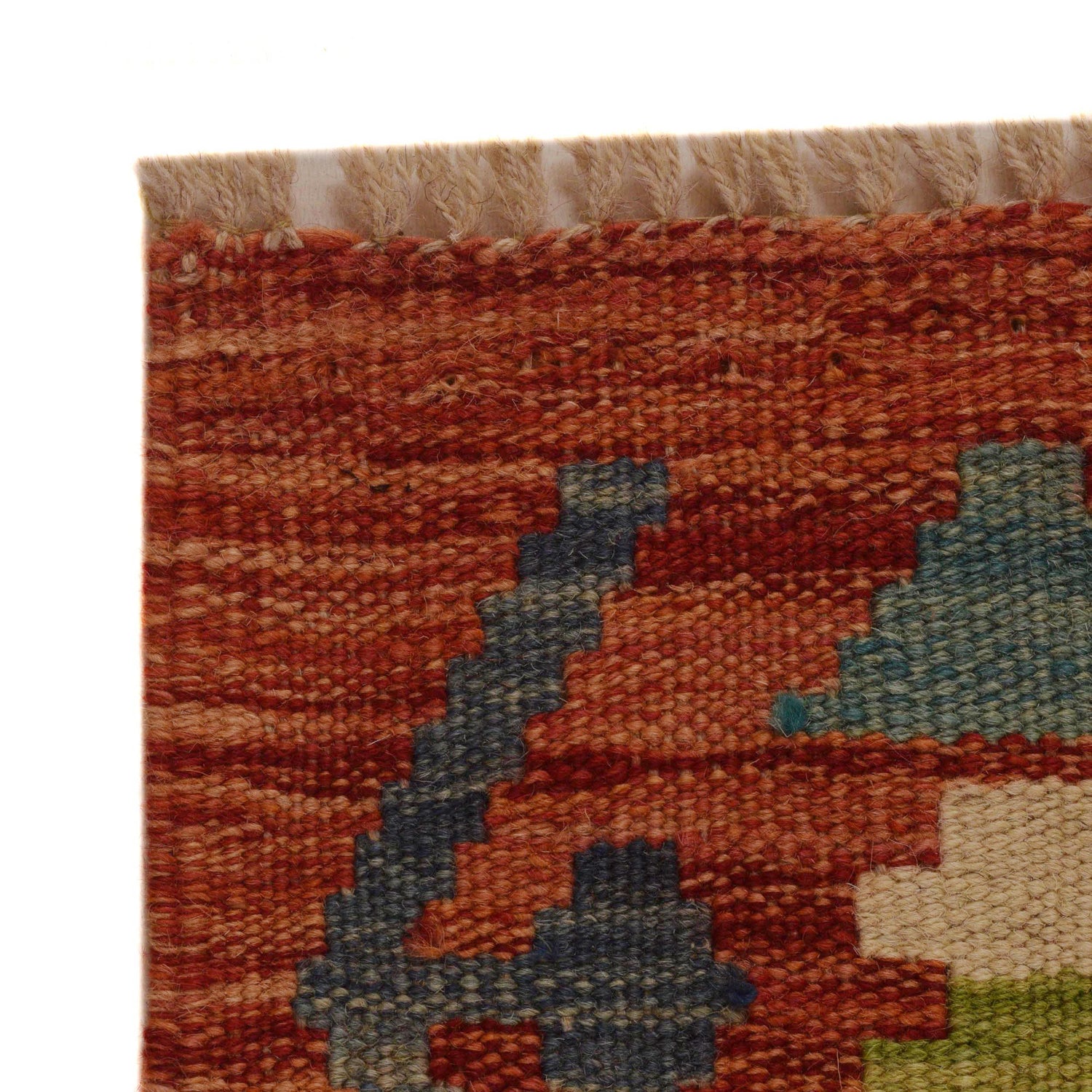 Handmade Vegetable Kilim 3' 2"  x 5' 1" (ft) - No. P35015