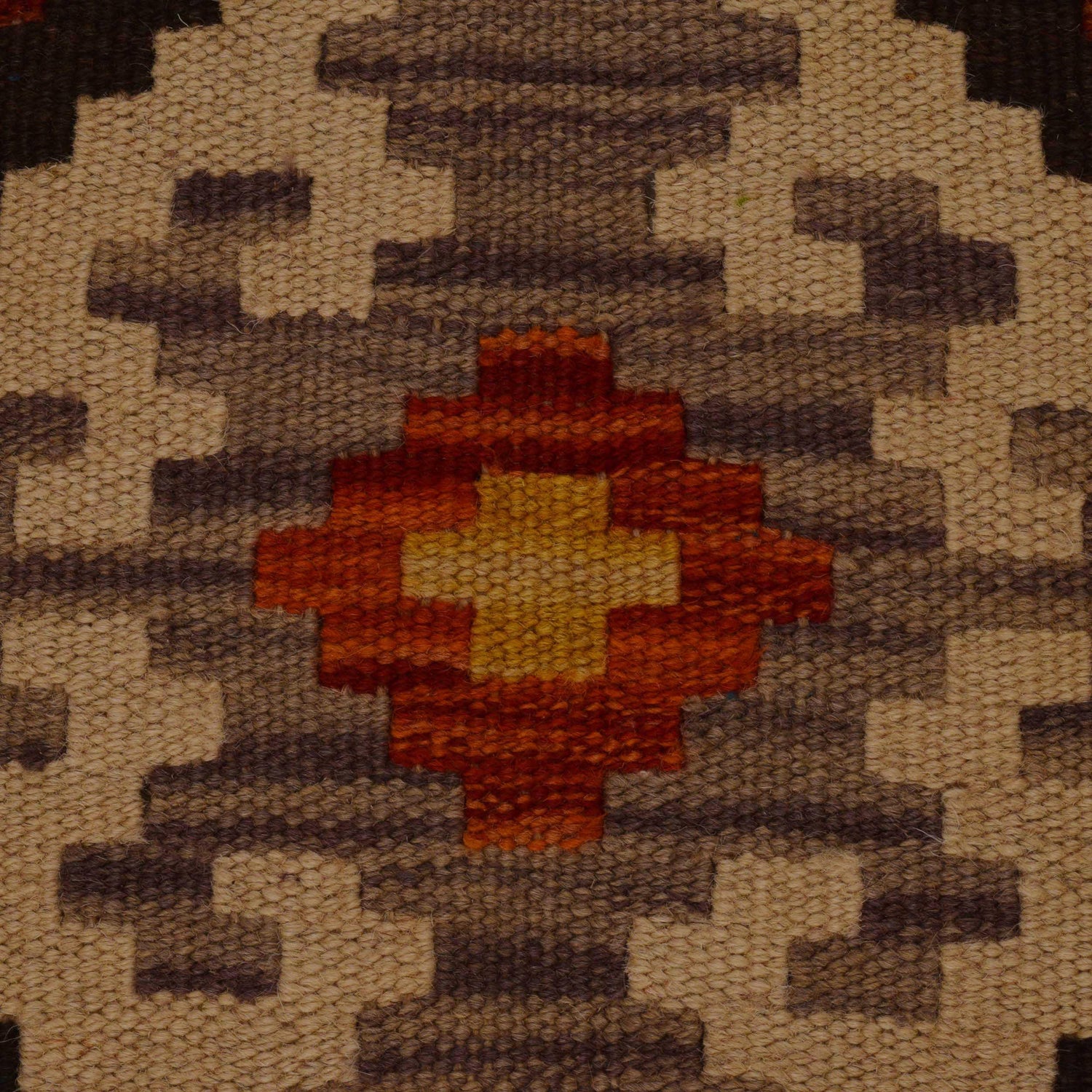 Handmade Vegetable Kilim 3' 2"  x 5' 1" (ft) - No. P35015