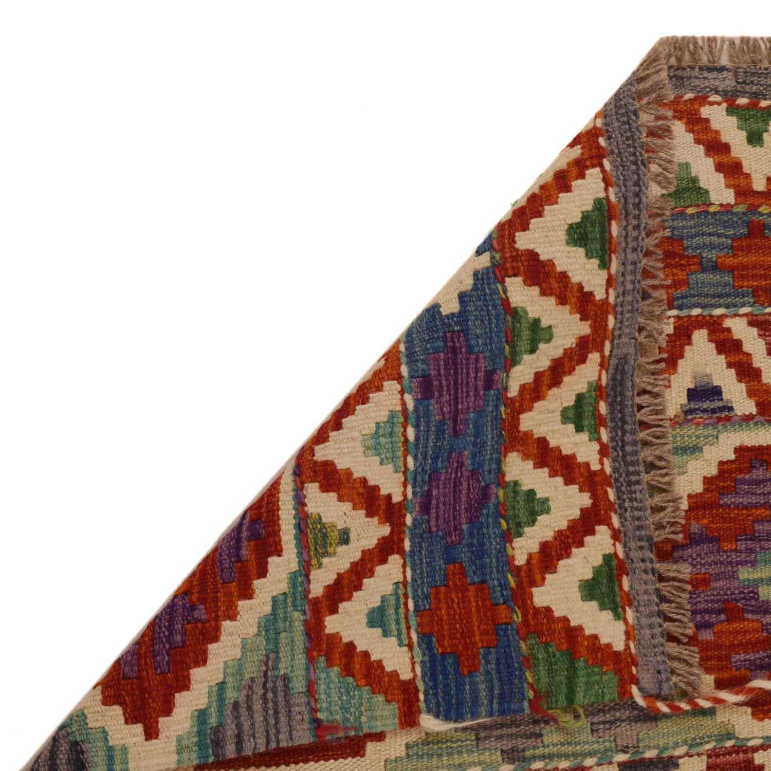Vegetable Kilim Runner 2' 4" x 6' 5" (ft)- No. P35021