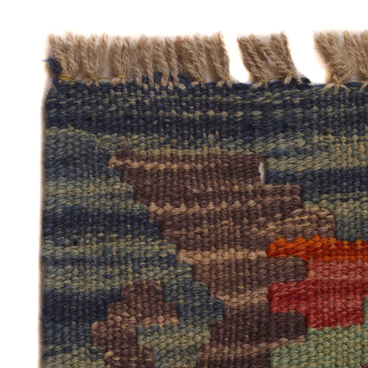 Handmade Vegetable Kilim 5' 9" x 8' 5" (ft) - No. P35038