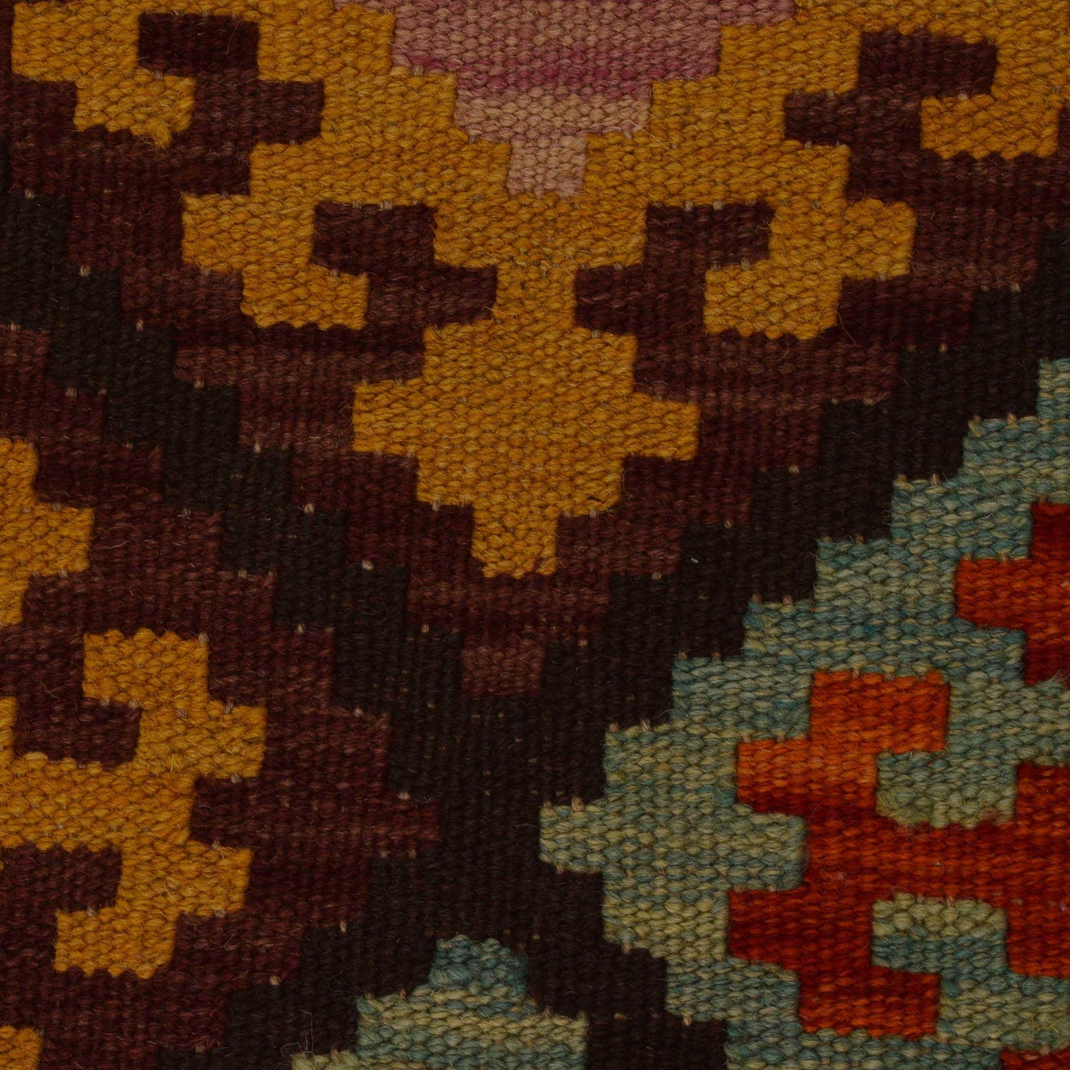 Handmade Vegetable Kilim 5' 9" x 8' 5" (ft) - No. P35038