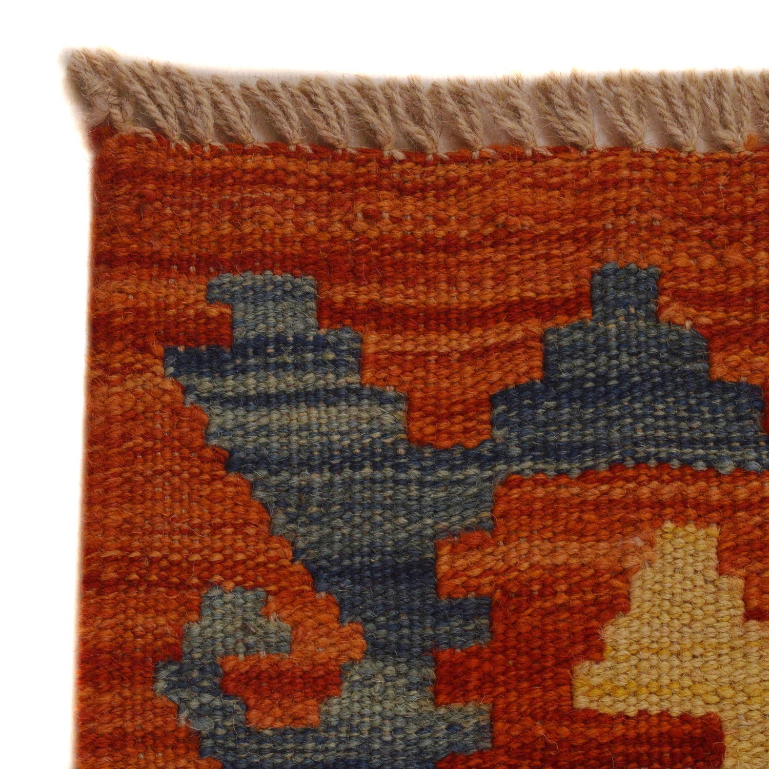 Handmade Vegetable Kelim 5' 10" x 8' 6" (ft) - No. P35041