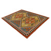 Handmade Vegetable Kilim 5' 10" x 7' 7" (ft) - No. P35047