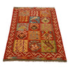 Handmade Vegetable Kilim 3' 0"  x 4' 10" (ft) - No. P35052
