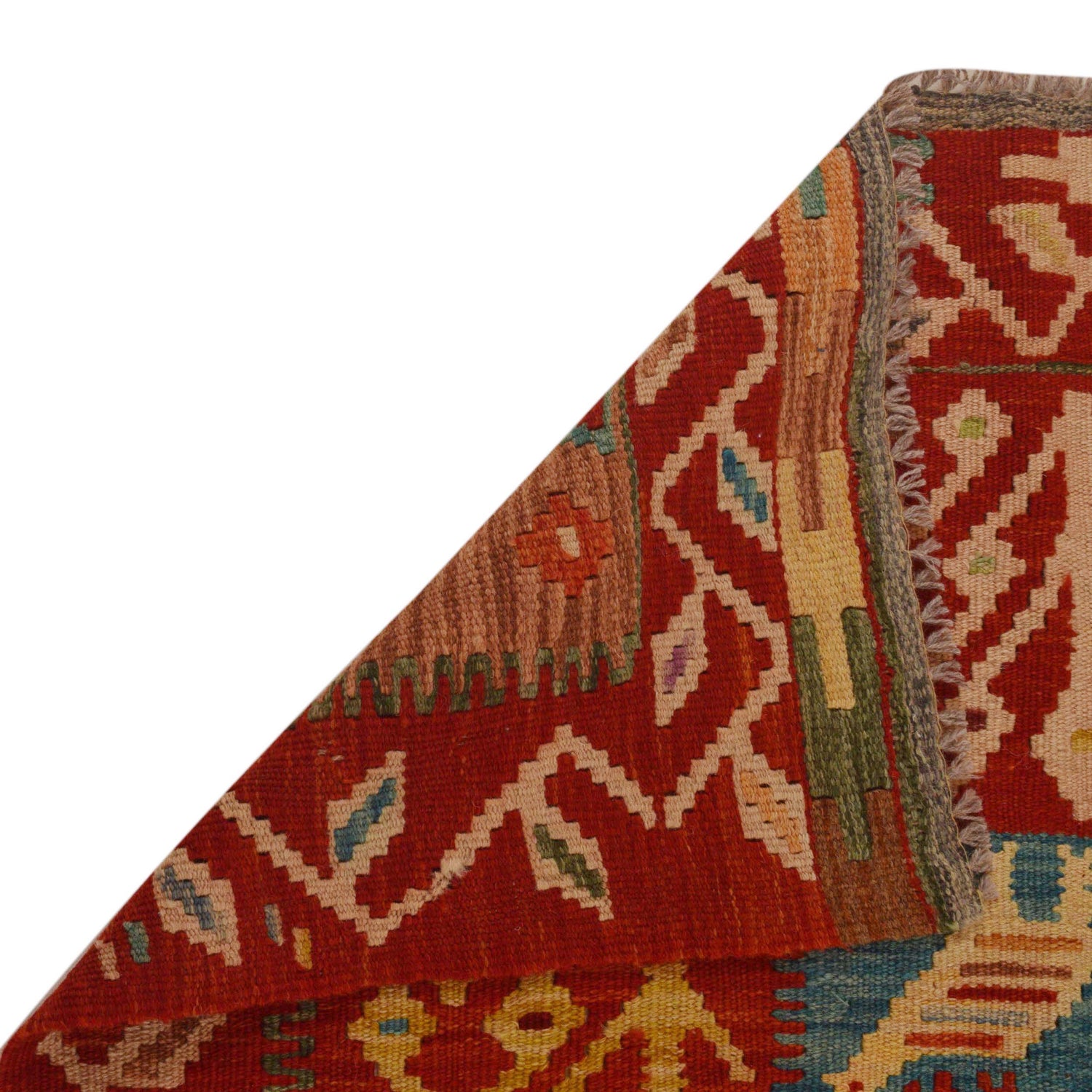 Handmade Vegetable Kilim 3' 0"  x 4' 10" (ft) - No. P35052