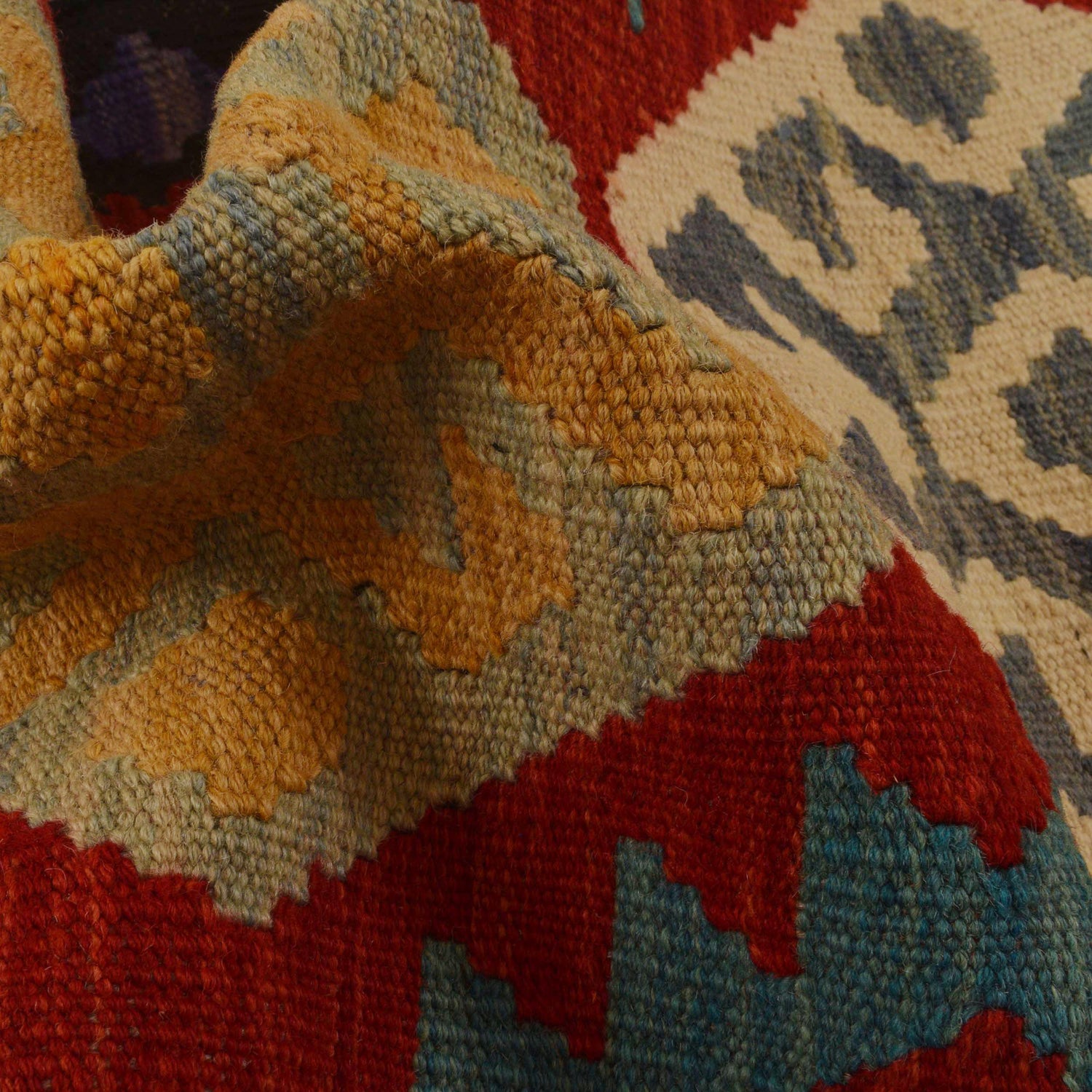 Vegetable Kilim Runner 2' 0" x 6' 5" (ft)- No. P35055