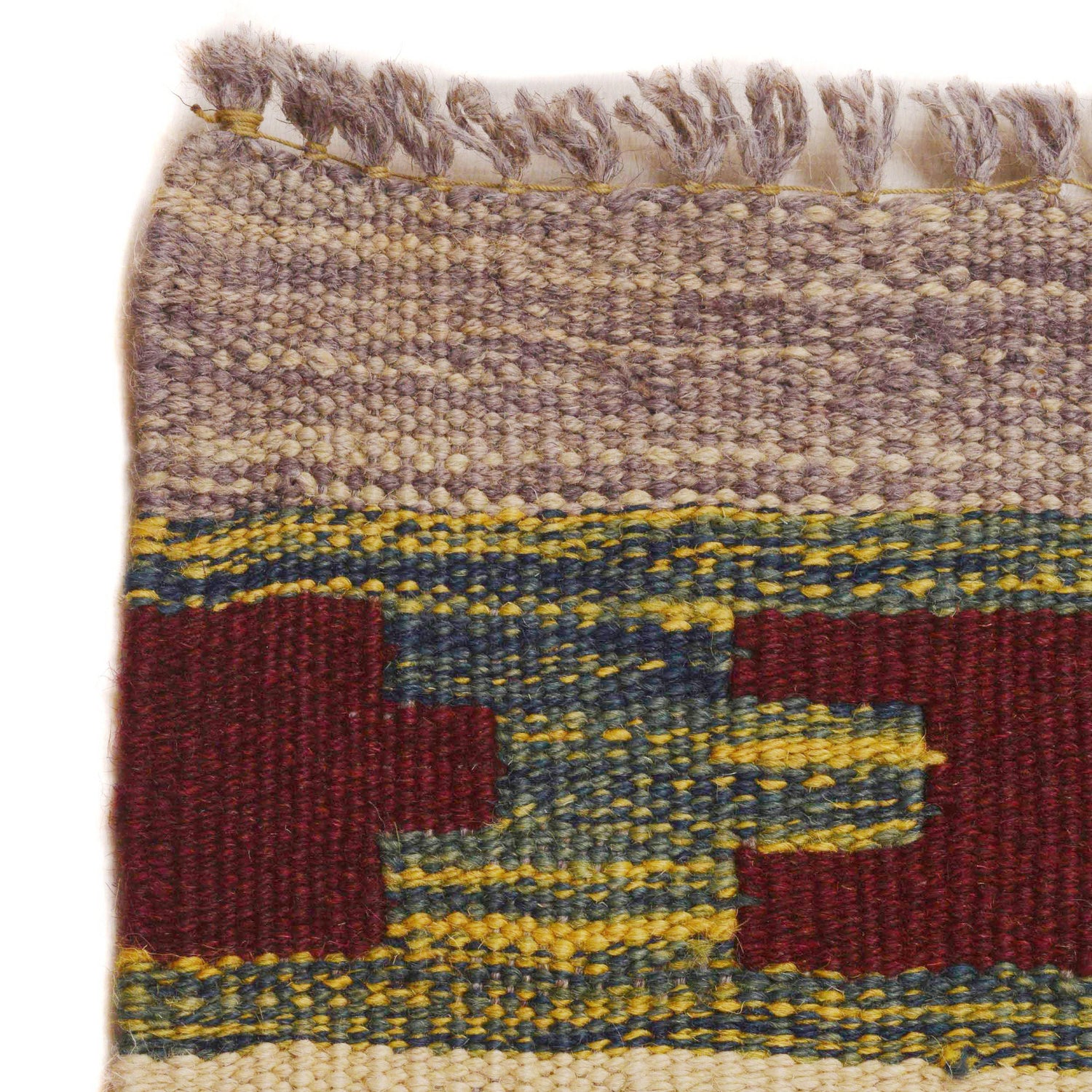 Handmade Vegetable Kilim 9' 7" x 12' 8" (ft) - No. P35056