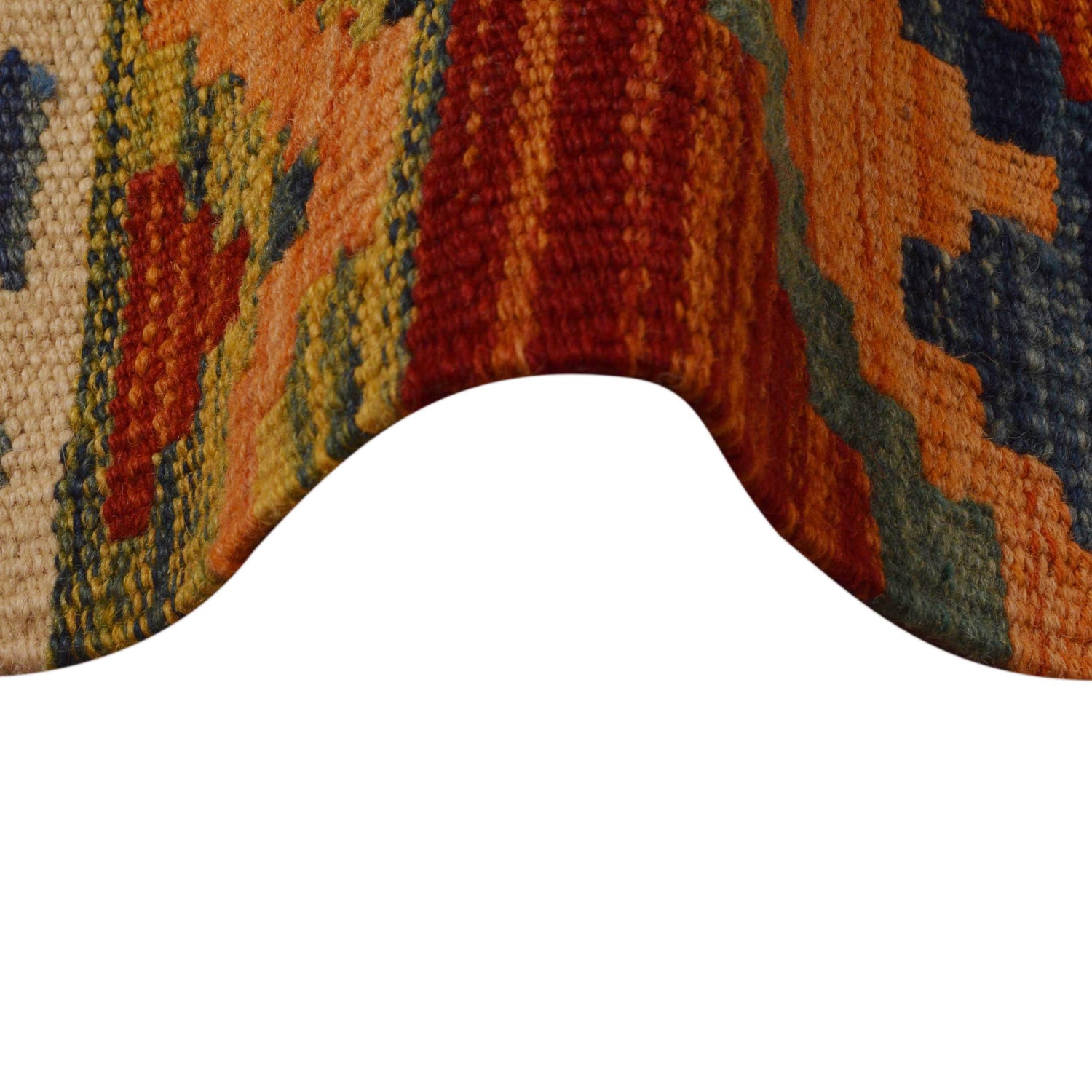 Handmade Vegetable Kilim 9' 7" x 12' 8" (ft) - No. P35056