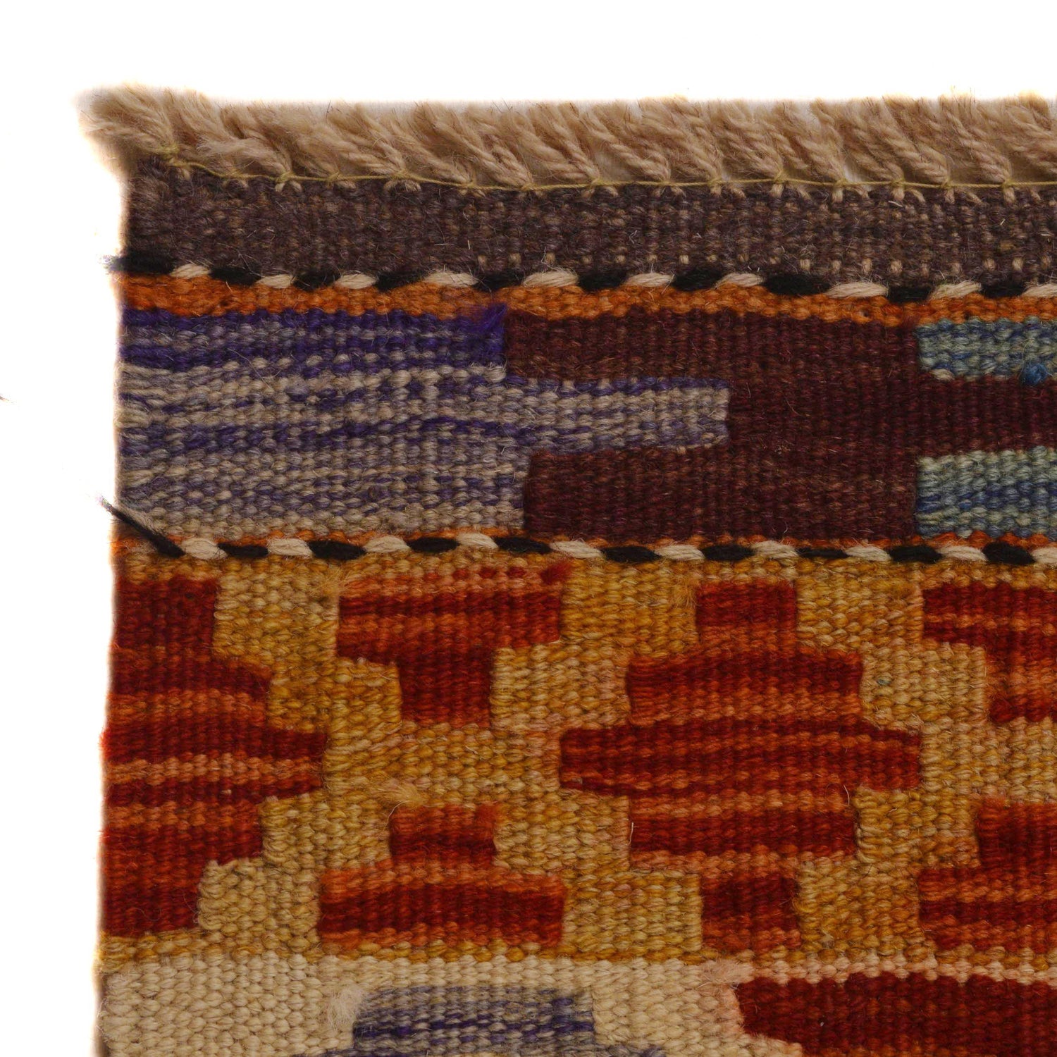 Handmade Vegetable Kilim 8' 5 x 11' 6 (ft) - No. P35061