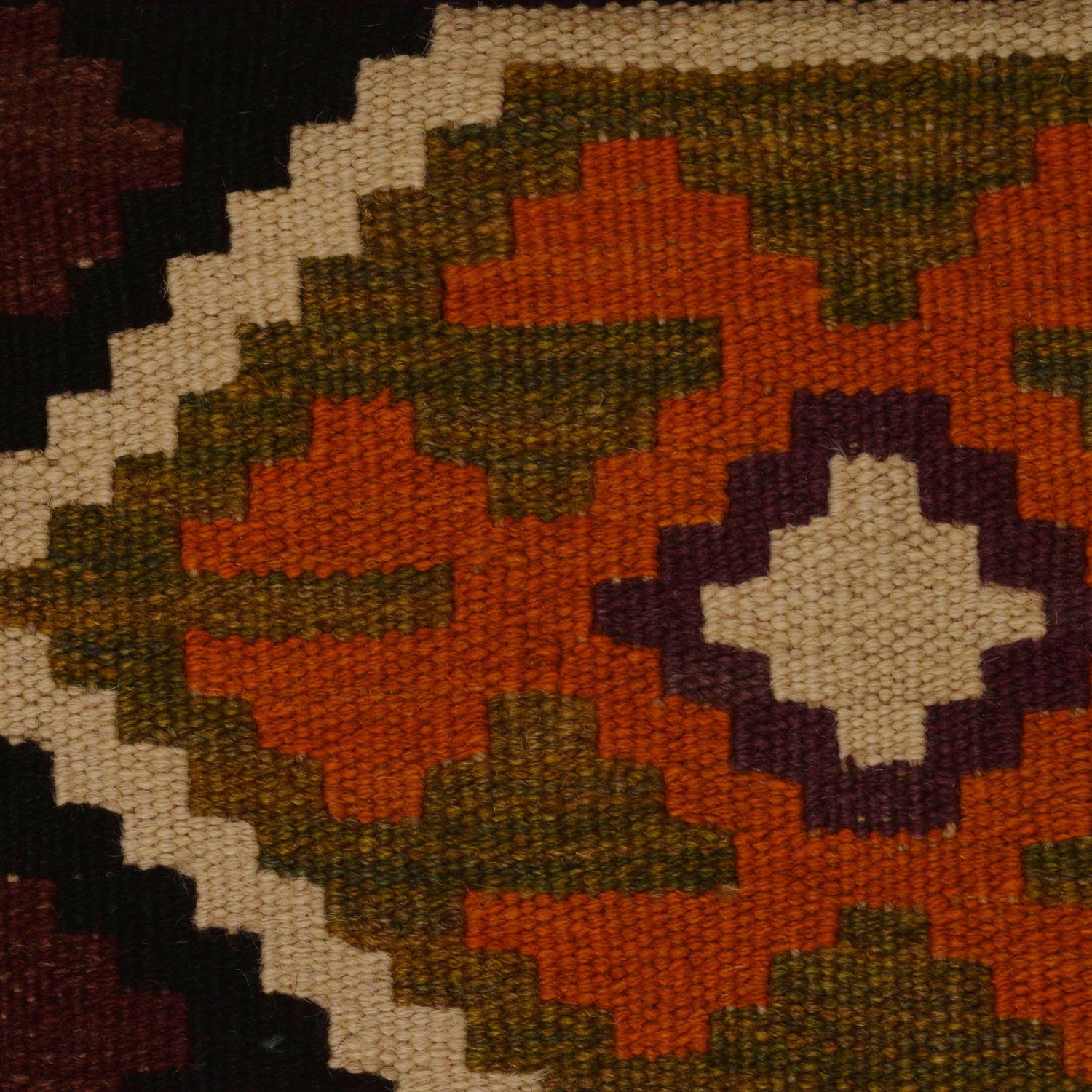 Handmade Vegetable Kilim 8' 5 x 11' 6 (ft) - No. P35061