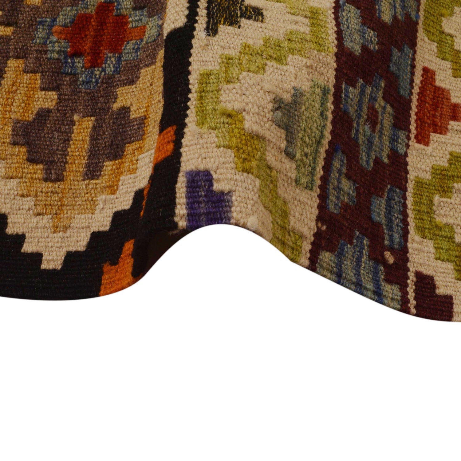 Handmade Vegetable Kilim 8' 5 x 11' 6 (ft) - No. P35061