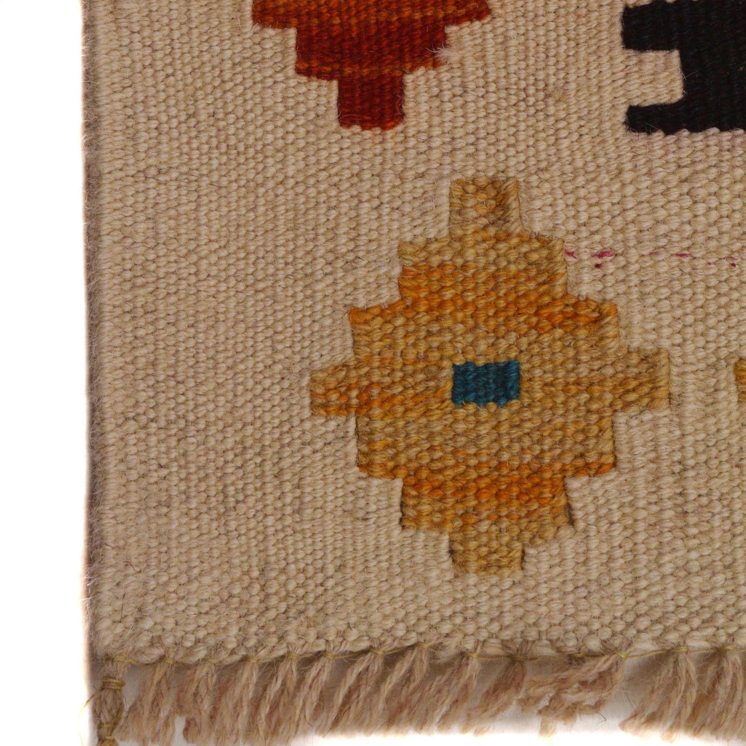 Handmade Vegetable Kilim 9' 10" x 13' 2" (ft) - No. P35063