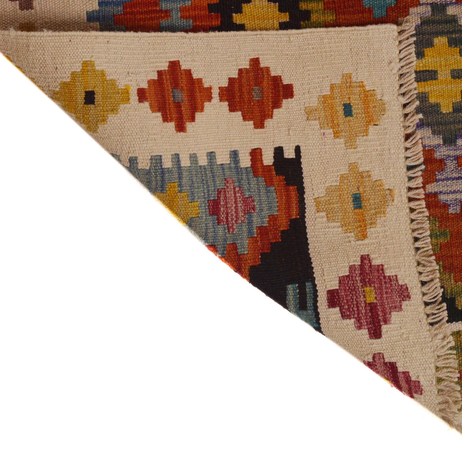 Handmade Vegetable Kilim 9' 10" x 13' 2" (ft) - No. P35063