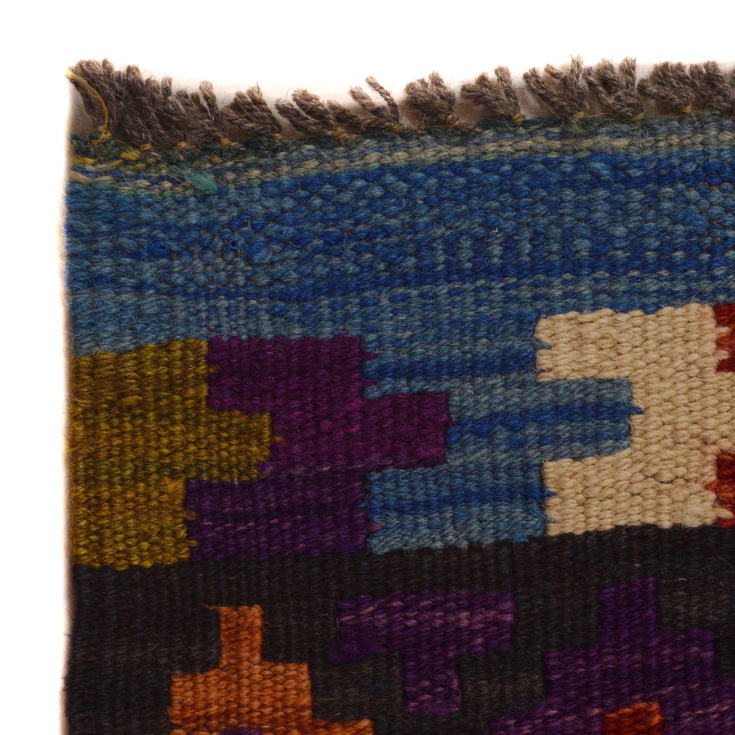 Handmade Vegetable Kilim 7' 9" x 9' 3" (ft) - No. P35071