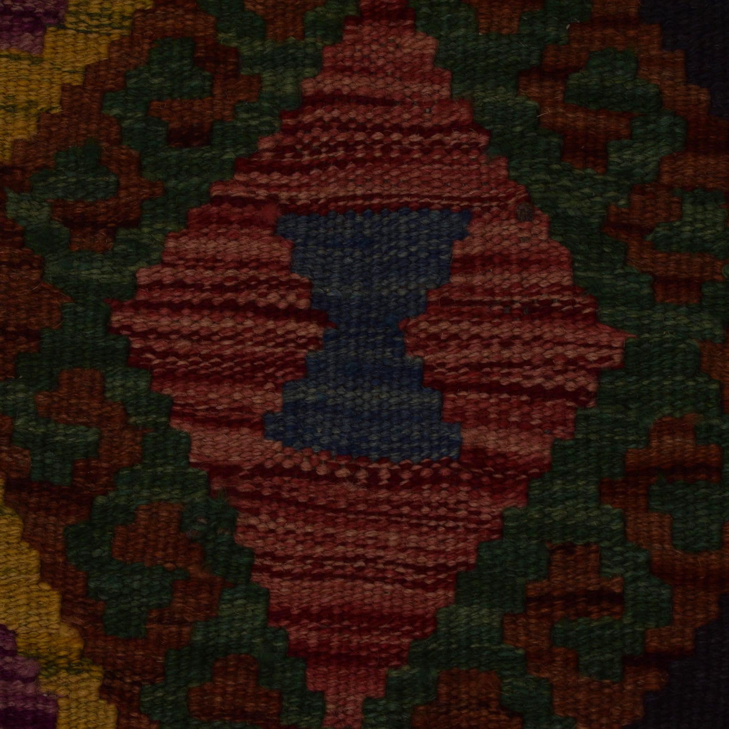 Handmade Vegetable Kelim 8' 7 x 11' 4 (ft) - No. P35073