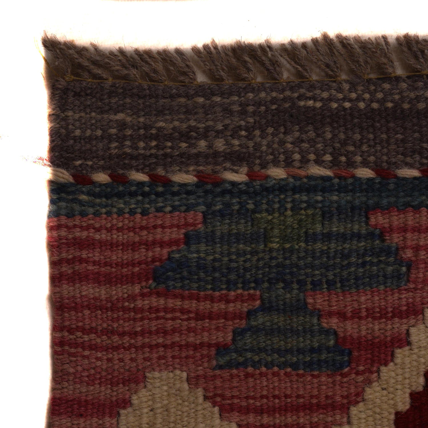 Handmade Vegetable Kilim 8' 8 x 11' 6 (ft) - No. P35074