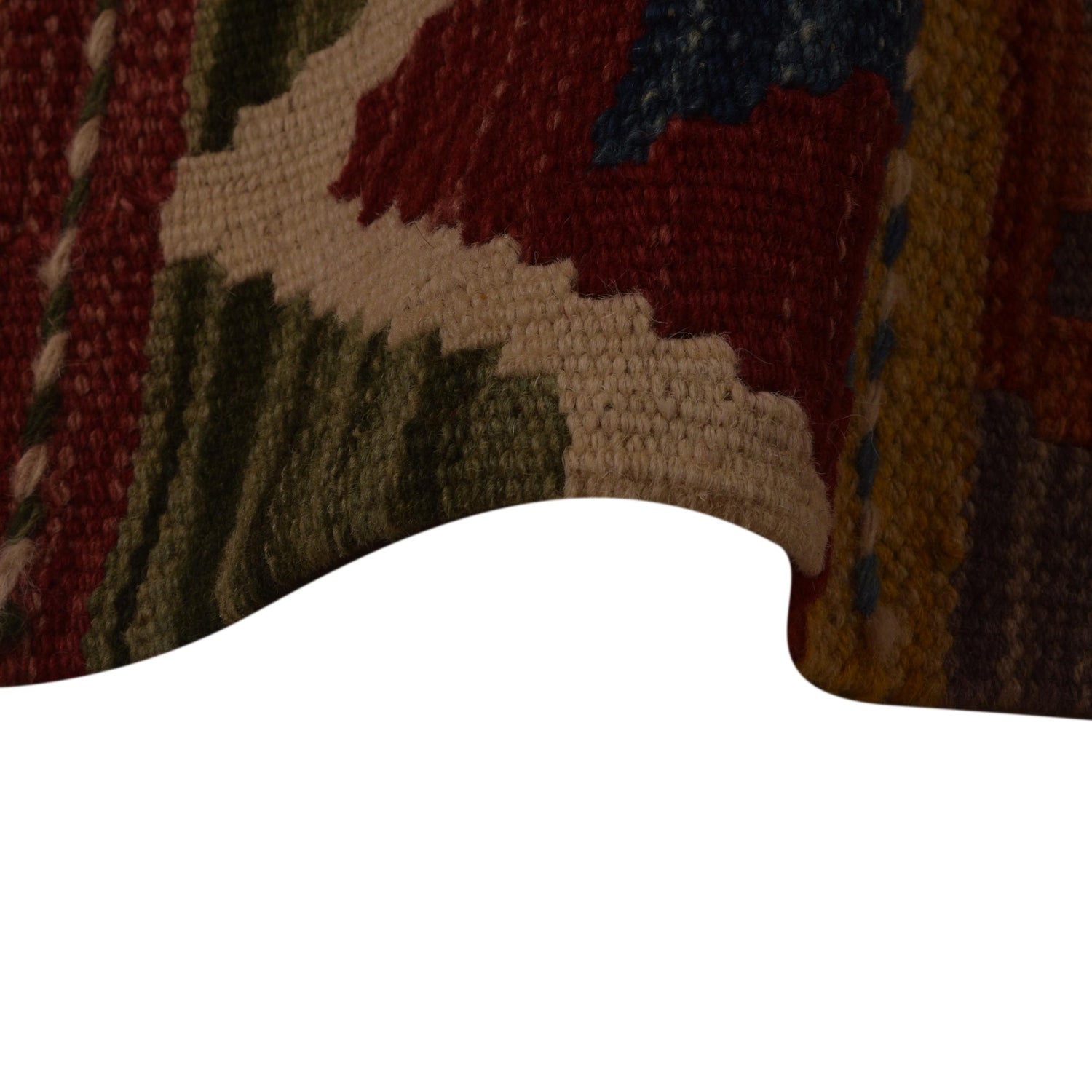 Handmade Vegetable Kilim 8' 8 x 11' 6 (ft) - No. P35074