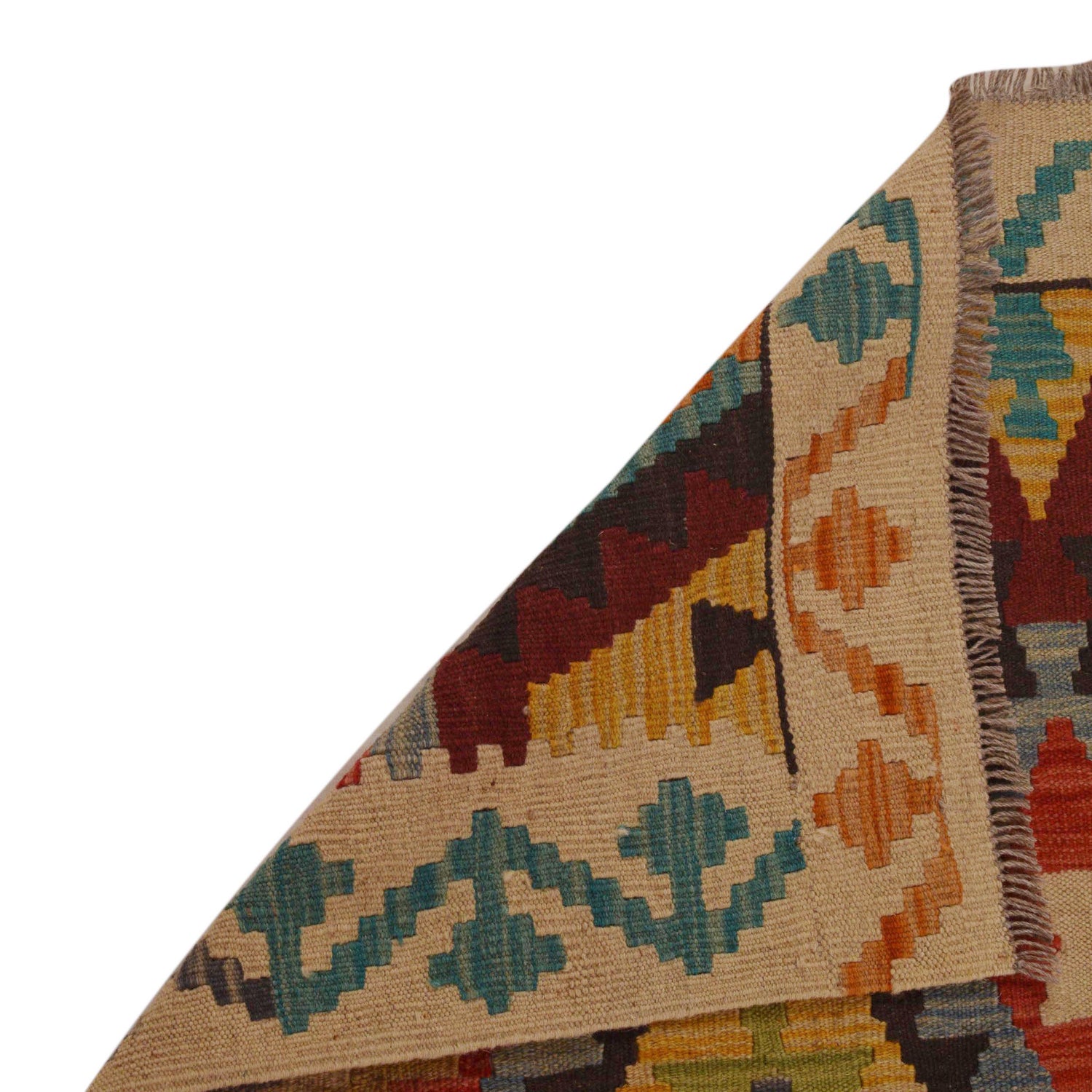 Handmade Vegetable Kelim 3' 3"  x 5' 0" (ft) - No. P35085